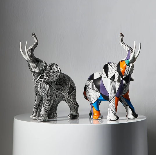 Escultura de elefante